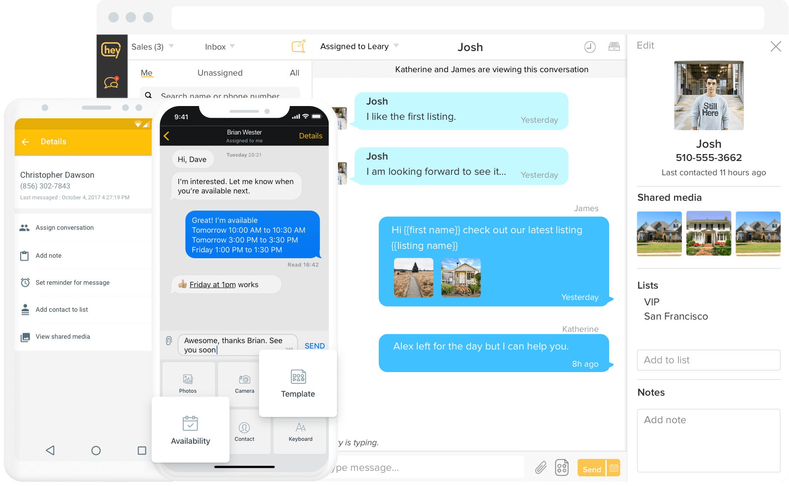 Request a Demo - Business Text Messaging