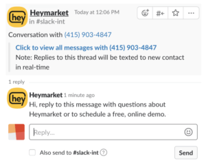 Customer Support with Slack
