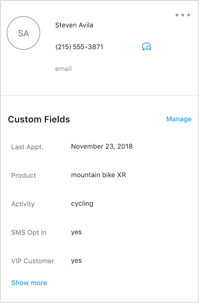 aircall texting