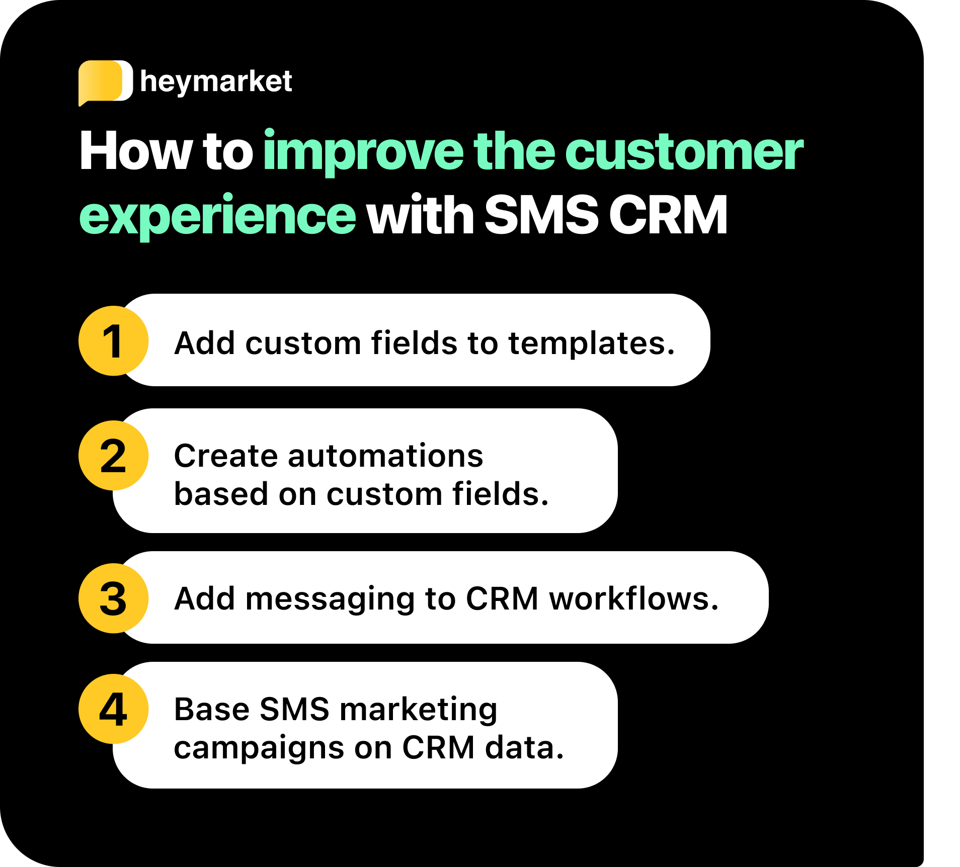 How to improve the customer experience with SMS CRM
