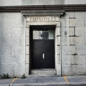 Door to an HR office