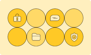 Illustration of features in secure platform