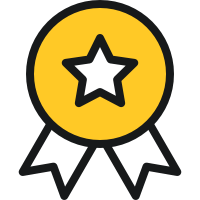 First place medal for sms staff training