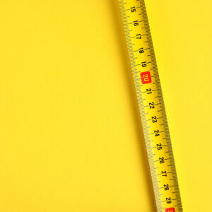 Tape measure to signify Conversational Support KPIs