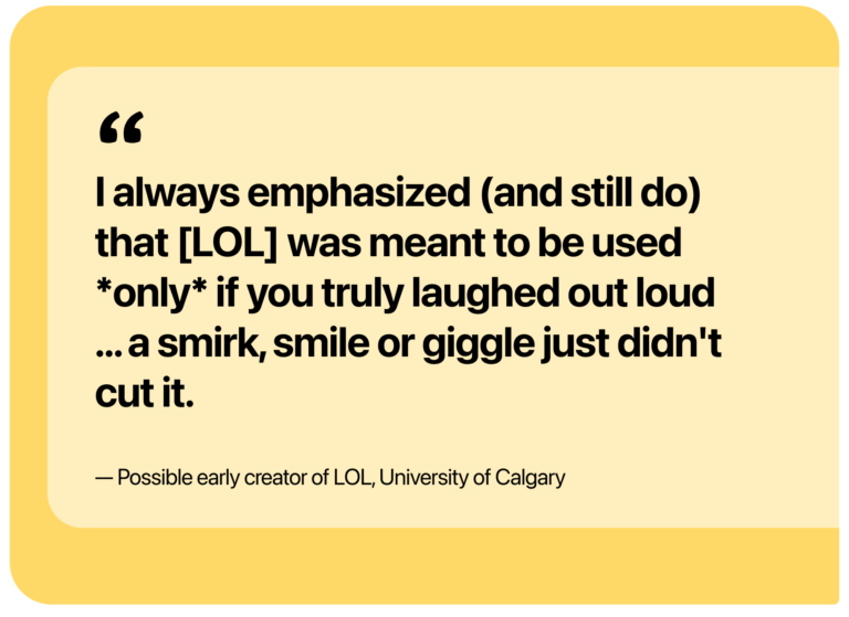 What does lol mean in a text? Definitions, variations, and examples