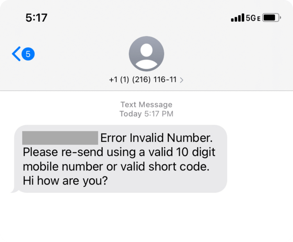 why is a text message not delivered on iphone