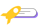 Rocket ship icon