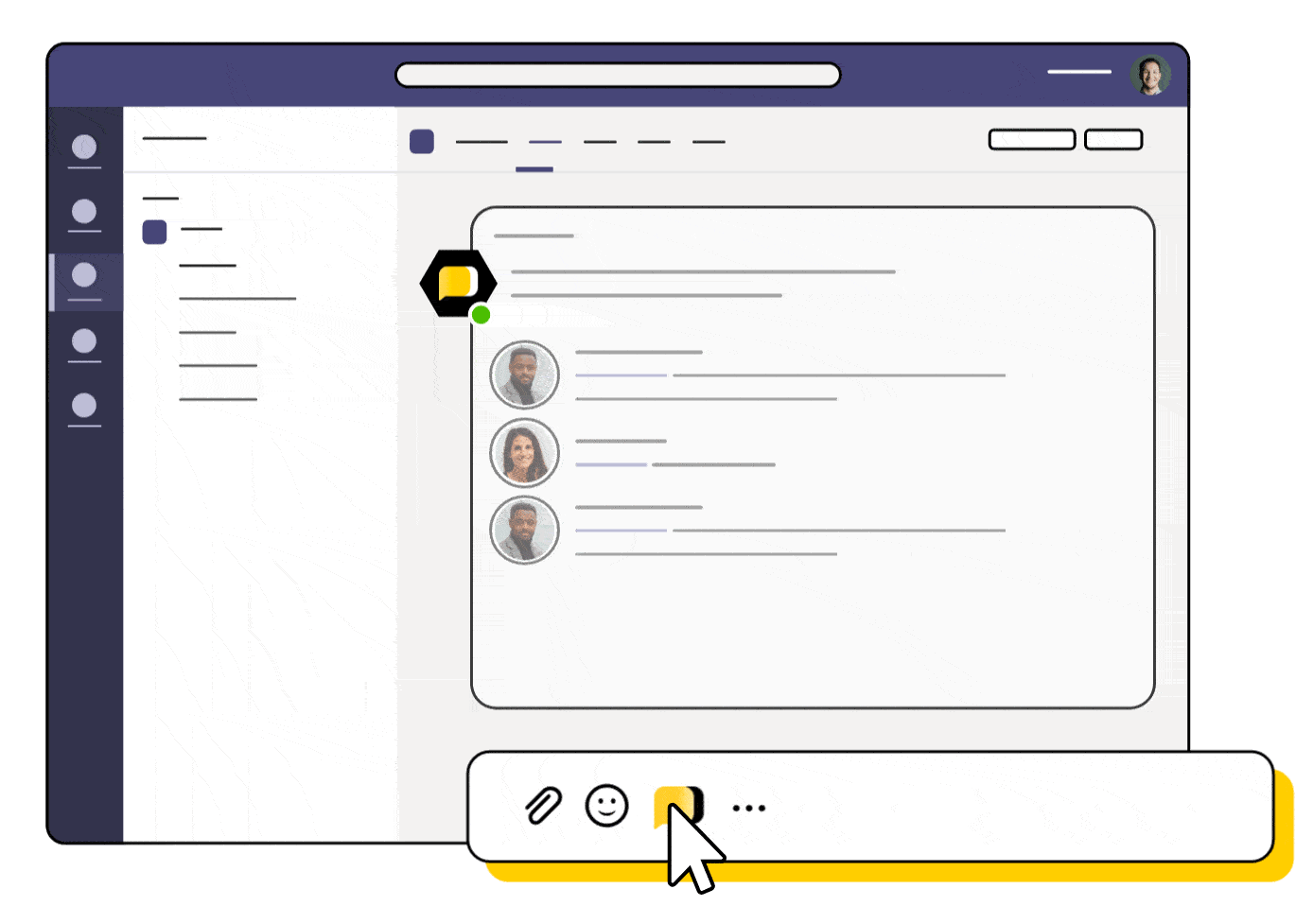 Using Microsoft Teams to respond to customers quickly