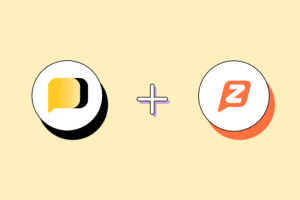 Heymarket and Zipwhip logos