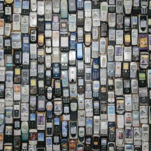 When was texting invented