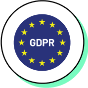 GDPR compliance symbol
