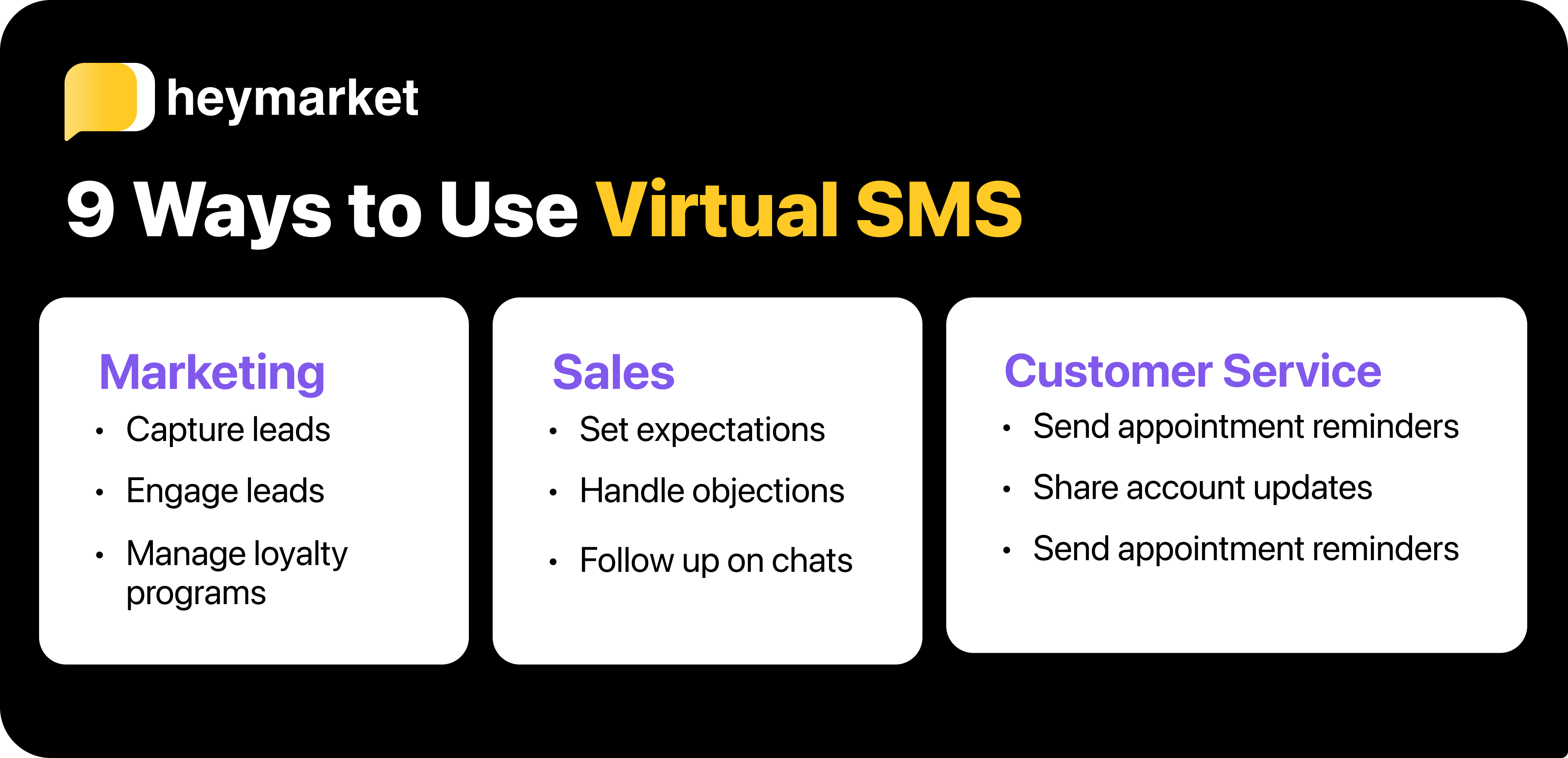 9 ways to use virtual SMS