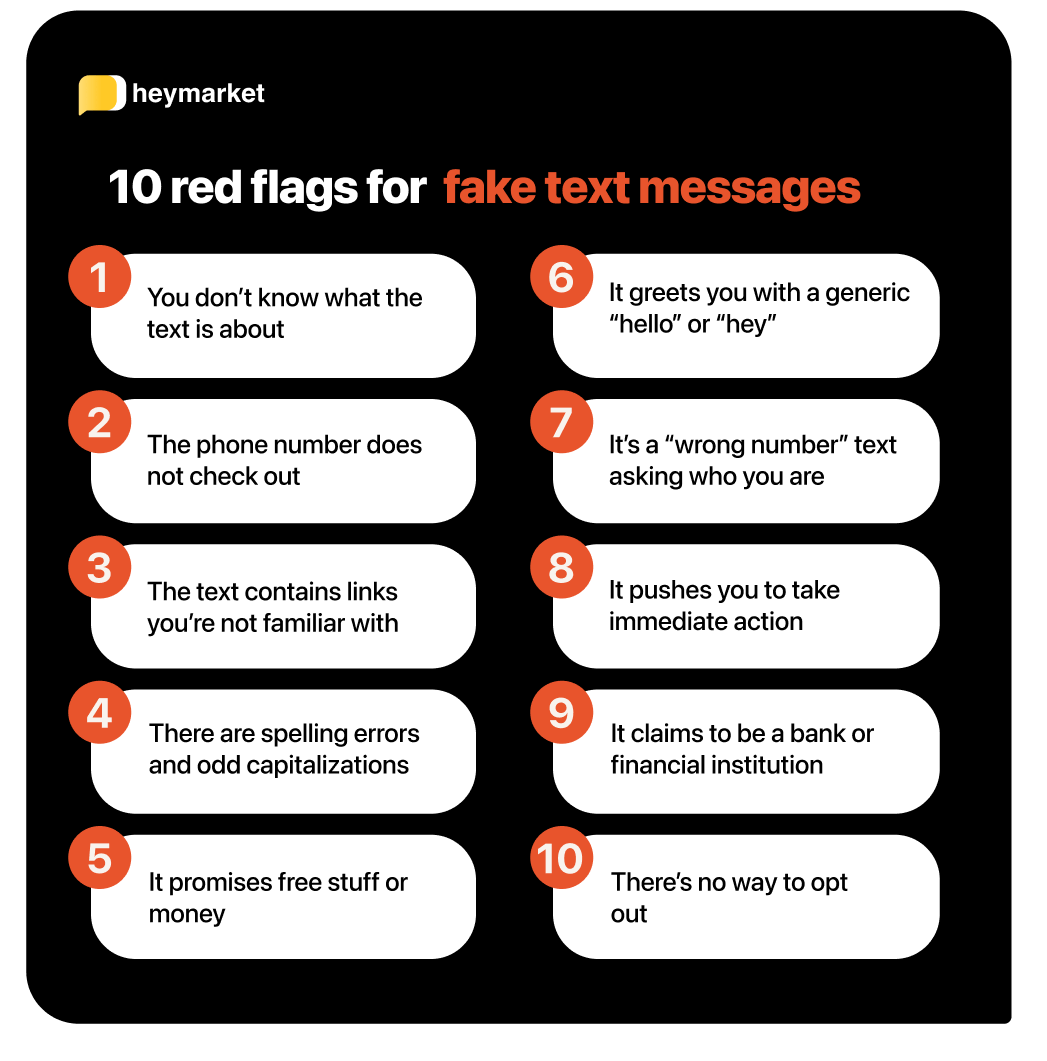 How to identify a fake text