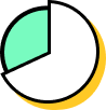 Pie chart icon