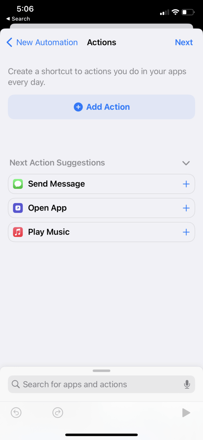 can i send automatic text messages on iphone