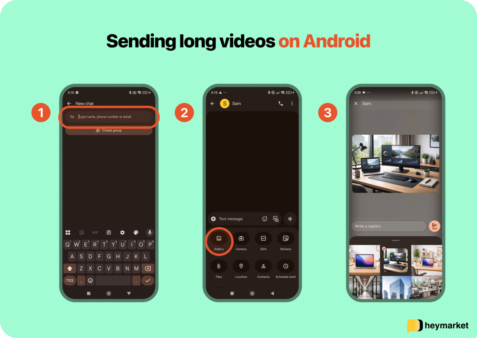 How to send a long video through text on iPhone and Android