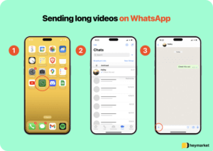 How to send a long video through text on iPhone and Android