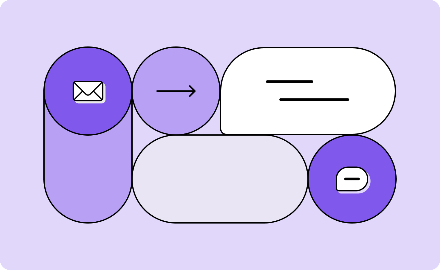 Illustrated hero image for multichannel vs. omnichannel blog post