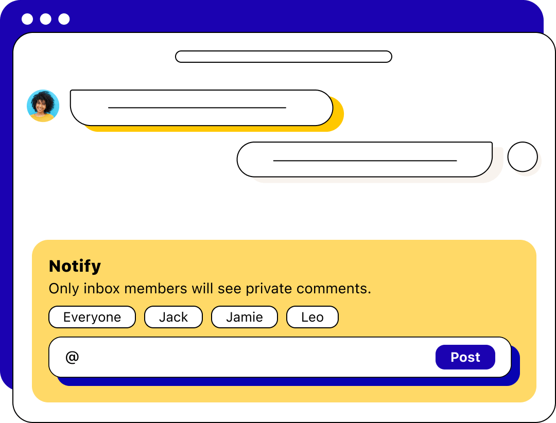 Heymarket web app illustration with a 