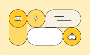 Illustrated hero image for AI email personalization blog post