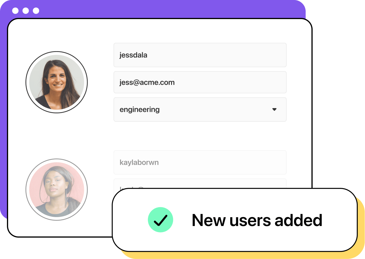 Illustration of Heymarket’s directory sync