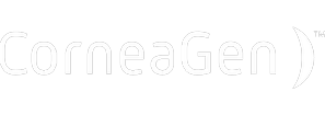 CorneaGen white logo